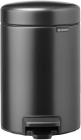 Мусорное ведро Brabantia NewIcon 233449 3 л, серое