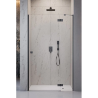 Душевая дверь Radaway Essenza Brushed GunMetal DWJ 80 Right 1385012-92-01R 80 см R, профиль оружейная сталь матовый, стекло прозрачное