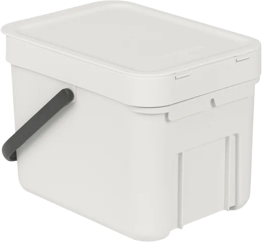 Мусорное ведро Brabantia Sort&Go 213267 6 л, светло-серое