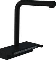 Смеситель для кухни Hansgrohe Aquno Select M81 73830670, черный матовый Смеситель для кухни Hansgrohe Aquno Select M81 73830670, черный матовый