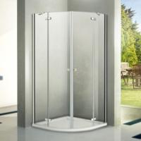 Душевой уголок WeltWasser WW200 R22 90×90 10000002935 профиль хром, стекло прозрачное