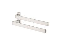 Полотенцедержатель, Hansgrohe, Axor, шгв 409*84*120, цвет-Brushed Nickel