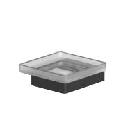 Мыльница Whitecross Cubo CU2420BL настенная, черный мат
