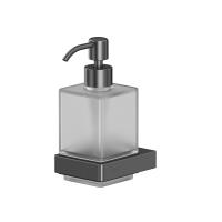 Дозатор для жидкого мыла Whitecross Cubo CU2440GM настенный, оружейная сталь