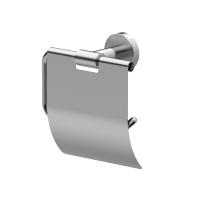 Держатель туалетной бумаги Whitecross Ergo ER2262NIB с крышкой, брашированный никель