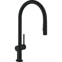 Смеситель для кухни Hansgrohe Talis M54 72801670, черный матовый