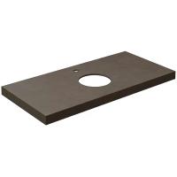 Столешница под раковину Kerama Marazzi Canaletto Про Чементо 100 CN100.DD507020R Коричневая темная матовая