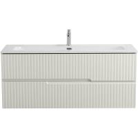 Тумба под раковину Cezares Duet-N 120 DUET-N-1200-2C-SO-AS-P подвесная Альпака брашированная