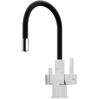 Смеситель для кухни Sancos Arno SC4005CH Хром Черный