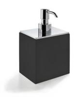 Дозатор для жидкого мыла 3SC BeMood Black BEMN01DASL настольный, 10x8x16.5, цвет дозатора-хром