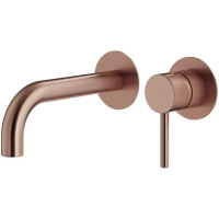 Смеситель для раковины Plumberia Selection IXO KITXO1135RS210 встраиваемый, без донного клапана, медь матовая