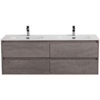 Тумба под раковину BelBagno Kraft 120 KRAFT-1200-4C-SO-2-CG подвесная Cemento Grigio
