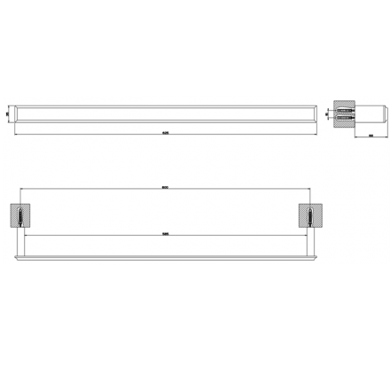 Полотенцедержатель Gessi Eleganza 46503#080