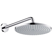Верхний душ Hansgrohe Raindance S 300 Air 1jet, держатель 390 мм, ½’ 27493000