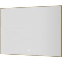 Зеркало Boheme Modern 100x70 543-100-G с подсветкой Золото с сенсорным выключателем и подогревом