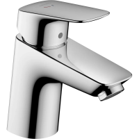 Смеситель для раковины с донным клапаном Coolstart Hansgrohe Logis 71075000