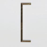 Bertocci Bertocci Trecento Полотенцедержатель 30см., подвесной, цвет: Brass Bronze