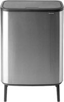 Мусорное ведро Brabantia Bo Touch Bin Hi 130649 30+30 л, стальное матовое