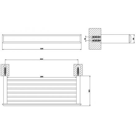 Полотенцедержатель Gessi Eleganza 46547#080