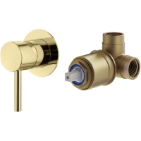 Смеситель для душа Plumberia Selection IXO KITXO1135OR встраиваемый, золотой