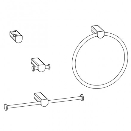 Полотенцедержатель Gessi Rilievo 59509#031