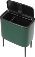 Мусорное ведро Brabantia Bo Touch Bin 304187 11+23 л, зеленая сосна