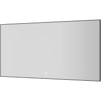Зеркало Boheme Modern 140x70 543-140-GM с подсветкой Оружейная сталь с сенсорным выключателем и подогревом