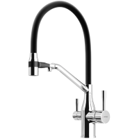 Смеситель для кухни Sancos Orta SC4008CH Хром Черный