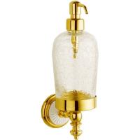 Дозатор для жидкого мыла Boheme Palazzo Bianco 10117 Золото