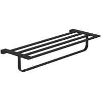 Полка для полотенец Wonzon & Woghand Eclipse WW-9181-BL 60 см, черный матовый