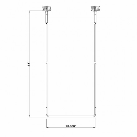 Полотенцедержатель Gessi Goccia 38143#031
