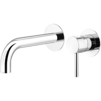 Смеситель для раковины Plumberia Selection IXO KITXO1135CR210 встраиваемый, без донного клапана, хром