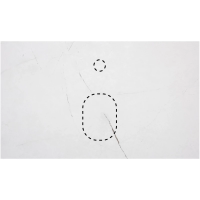 Столешница 90,1 см Gray Structural La Fenice Granite FNC-03-PL01-90