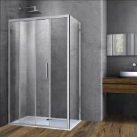 Душевой уголок 120×100 см Vincea Soft VSR-3SO1012CL прозрачное