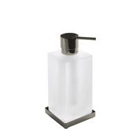 Дозатор для мыла Colombo Look B9317.HPS1-VAN настольный, PVD нержавеющая сталь|матовое стекло Дозатор для мыла Colombo Look B9317.HPS1-VAN настольный, PVD нержавеющая сталь|матовое стекло