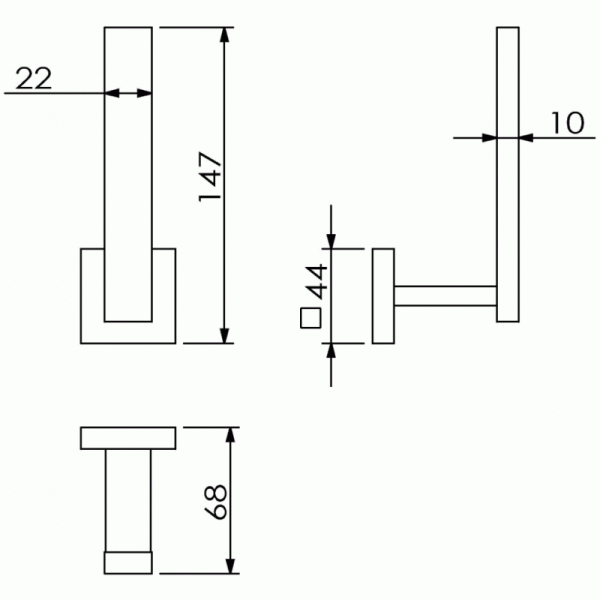 Держатель запасных рулонов Langberger Ledro 21948A