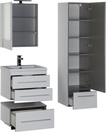 шкаф-пенал aquanet верона 00176672 r белый шкаф-пенал aquanet верона 00176672 r белый