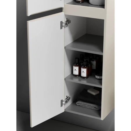 шкаф пенал sancos snob t 35 psnt35ce подвесной beige soft