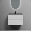 тумба под раковину sancos folk fl70w 69 см, подвесная, белый матовый