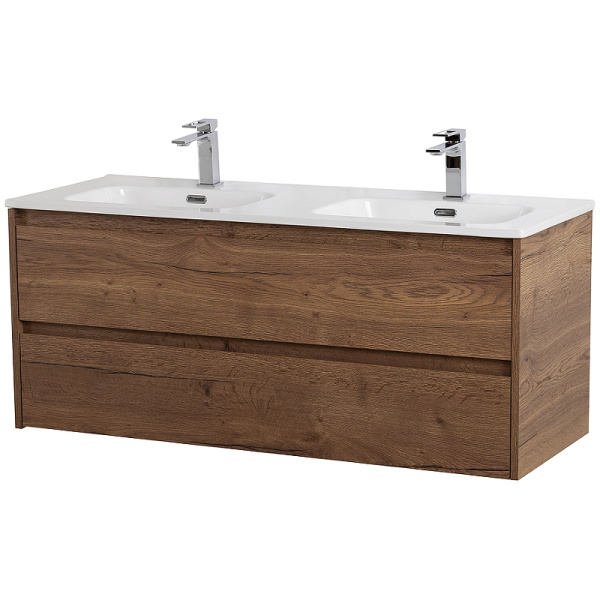 тумба под раковину belbagno kraft 120 kraft-1200-2c-so-2-rt подвесная rovere tabacco