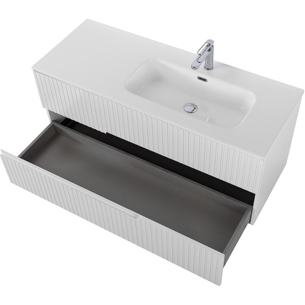 тумба под раковину cezares duet-n 120 r duet-n-1200-2c-so-bl-r подвесная bianco lucido