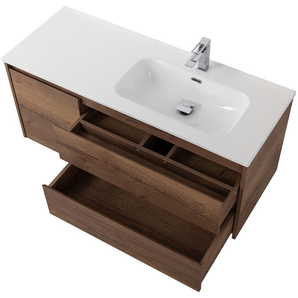 тумба под раковину belbagno kraft 100 r kraft-1000-2c-1a-so-rt-r подвесная rovere tabacco