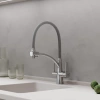 смеситель для кухни sancos eri sc4001ch хром серый