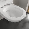 унитаз подвесной villeroy & boch o'novo 5660 hr r1 безободковый, ceramicplus, цвет альпийский белый