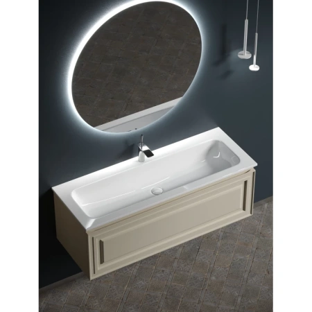 тумба под раковину sancos very 120 vr120ce подвесная beige soft