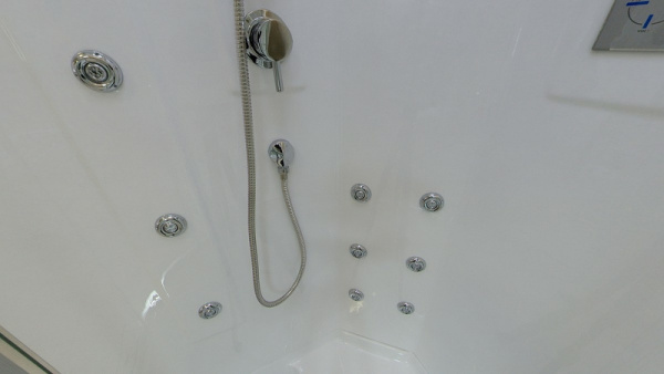 душевая кабина timo lux 100x100 t-7700 с гидромассажем