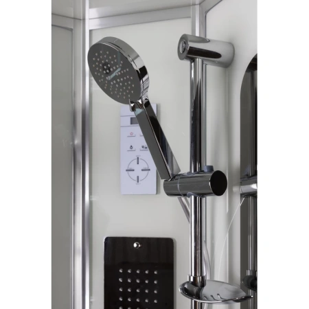 душевая кабина niagara premium 100x100 ng-6002-01gq с гидромассажем