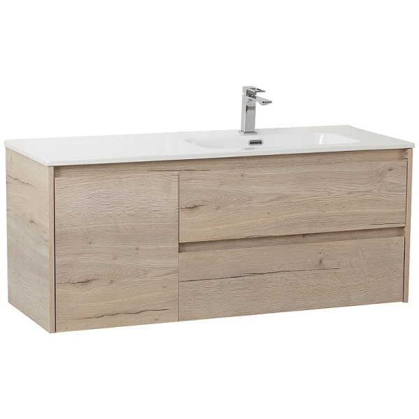 тумба под раковину belbagno kraft 120 r kraft-1200-2c-1a-so-rgb-r подвесная rovere galifax bianco
