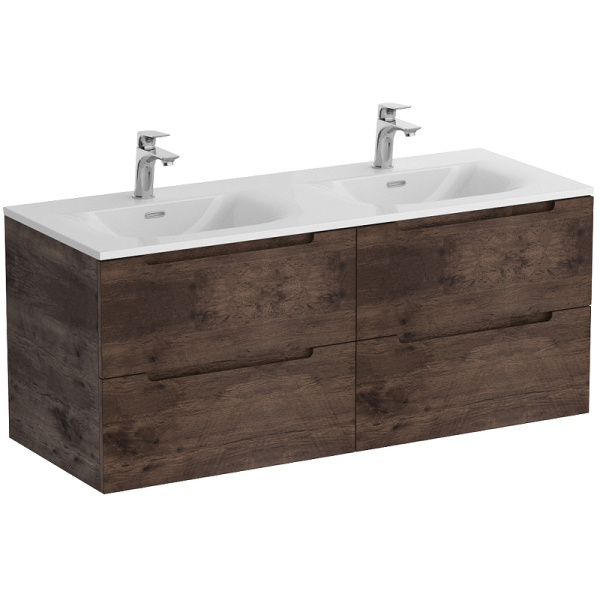 тумба под раковину belbagno etna 120 etna-1200-4c-so-2-rw подвесная rovere moro