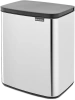 Мусорное ведро Brabantia Bo 230400 12 л, полированная сталь